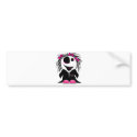 cute little zombie girly bumper stickers by doonidesigns cute little zombie girly bumper stickers