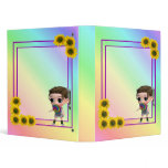 Cute Lollie Pop Girl-Binder