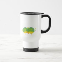 Cute Love Birds Travel Thermal Coffee Mugs