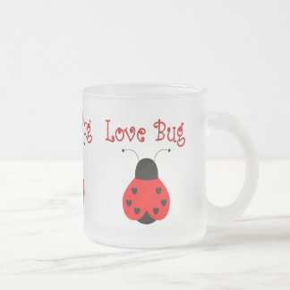 Cute Love Bug Heart Ladybug Mug