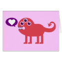 Cute Love Monster cards
