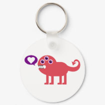 Cute Love Monster keychains