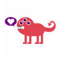 Cute Love Monster t-shirts