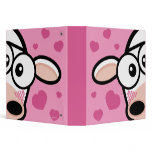 Cute Love Struck Cow 1.5" Binder