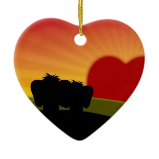 Cute Lucky Pinkie Valentine's Day Ornament