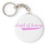 cute "Maid of Honor" design Key Chain