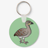 Birdorable Malleefowl Round Keychain