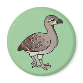 Birdorable Malleefowl Round Magnet