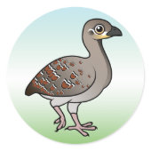 Birdorable Malleefowl Round Sticker