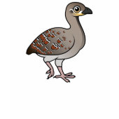 Birdorable Malleefowl Ladies Fitted Long Sleeve T-Shirt