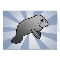 Cute Manatee Cards