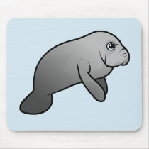 Cute Manatee Mouse Pads