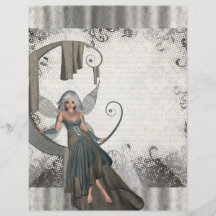 Cute manga fairy custom flyer