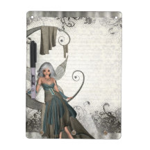 Cute manga fairy dry erase whiteboards