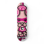 Cute Mascot Skateboard