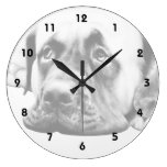Cute Mastiff dog Clocks