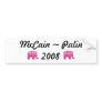 Cute McCain~Palin '08 bumber sticker Bumper Sticker