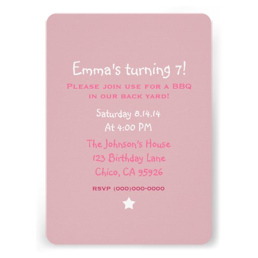 Cute Mermaid Birthday Party Invites for Girls