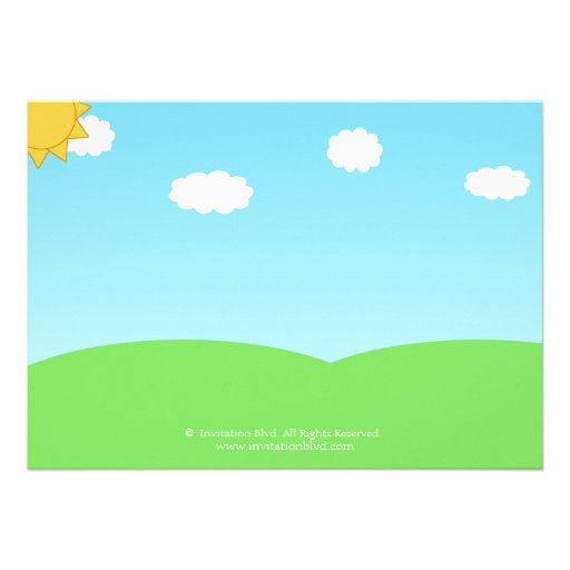 Cute Modern Mom and Baby Girl Baby Sprinkle Custom Invitation