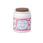 Cute Mom's Sweet Sugar Rush Candy jar