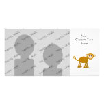 Cute Monkey. Custom Photo Card