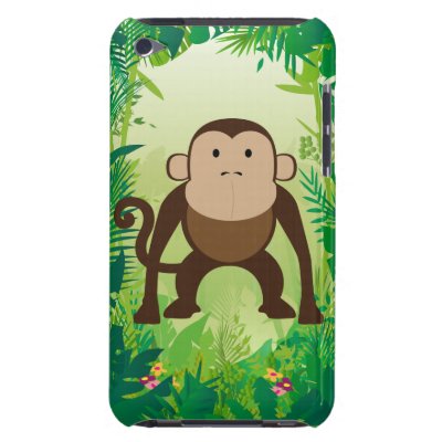 Cute Monkey iPod Touch Case