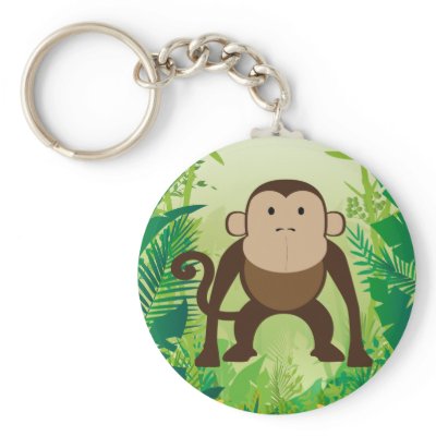 Cute Monkey Keychains