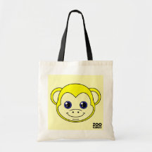 Cute Monkey Lemon Bag