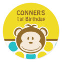 Cute Monkey Sticker sticker
