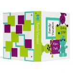 Cute Monster Alien Creature binders