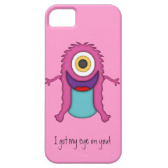 Cute Monster-Got my eye on you! iPhone 5 Cover