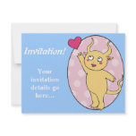 Cute Monster Valentine Invite