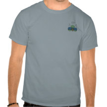 Cute Monster With Blue And Cyan Frosted Cupcakes Tshirt
