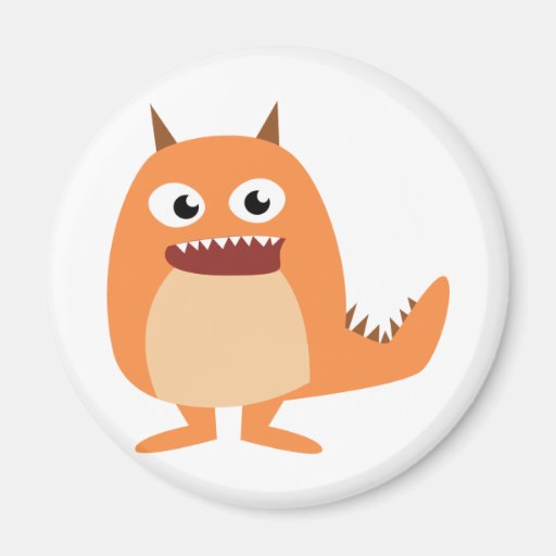 Cute Monsters! Refrigerator Magnets
