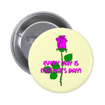 cute Mother's Day Pinback Buttons