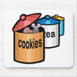cute mouse in cookie jar mouse mat