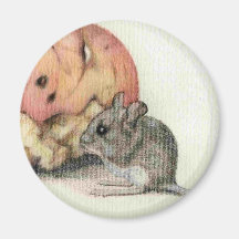Cute mouse magnet