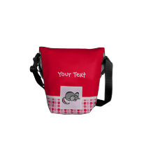 Cute Mouse Messenger Bags