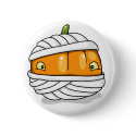 Cute mummy-pumpkin button button