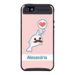 Cute Mustache Narwhal Cover For iPhone 5
