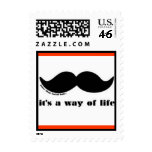 Cute Mustache Stamps