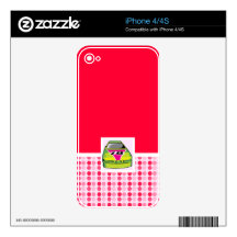 Cute Nascar iPhone 4S Decal