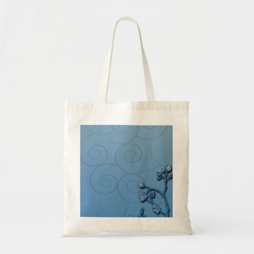 Cute navy blue floral plant wedding gift bag Cute navy blue floral plant wedding gift bag