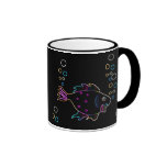 Cute Neon Fish Mug
