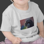 Cute Newfoundland Puppy Dog Art - T-shirt