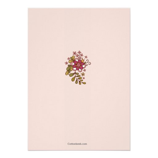 Cute Newlyweds Post Wedding Brunch Invitation