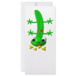 Cute newt nibbling nachos rack card template