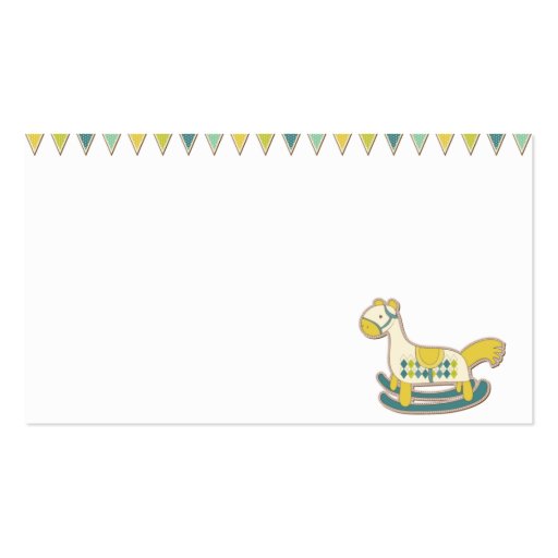 cute nice lovely businesscard for children and fun business card template (front side)
