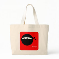 Cute Ninja Tote Bags