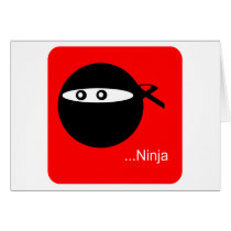 Cute Ninja Card